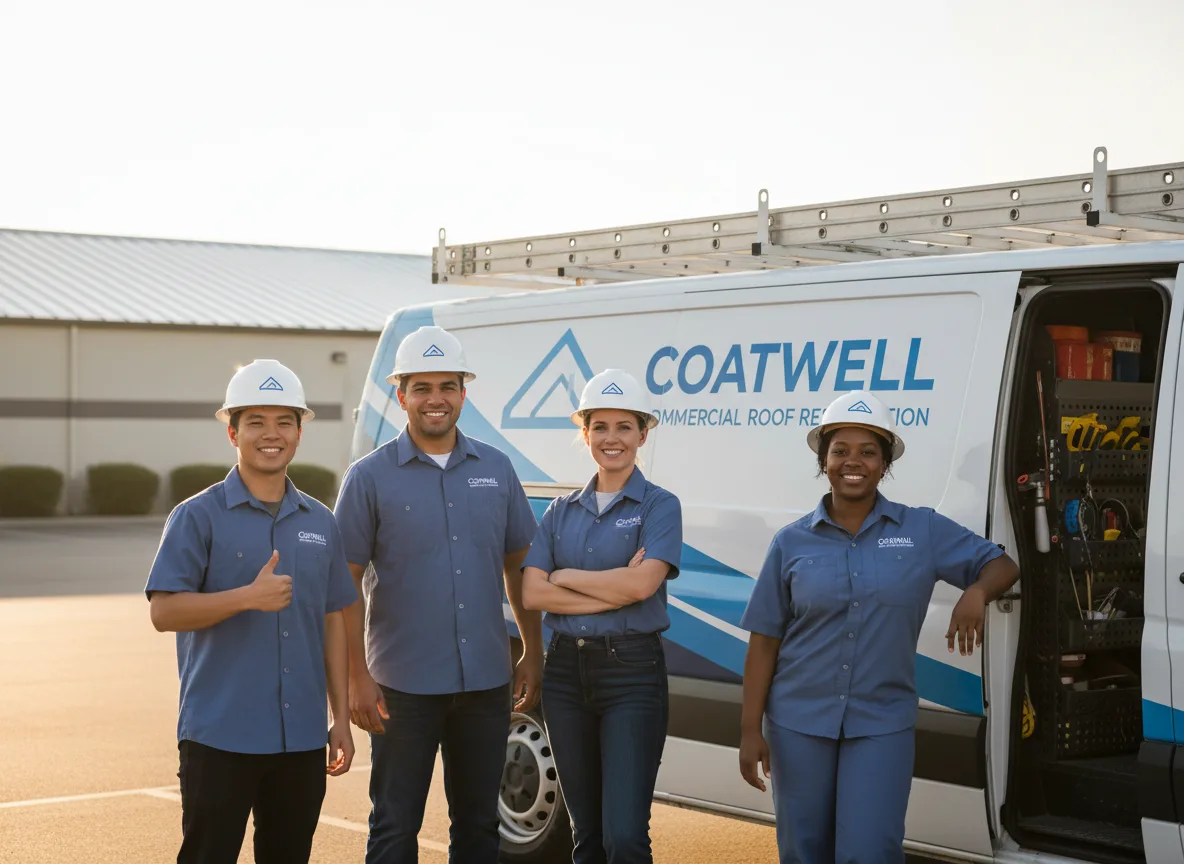 Commercial roof coating company in Allouez, WI